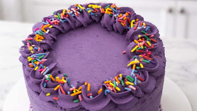 Purple Ube Cake