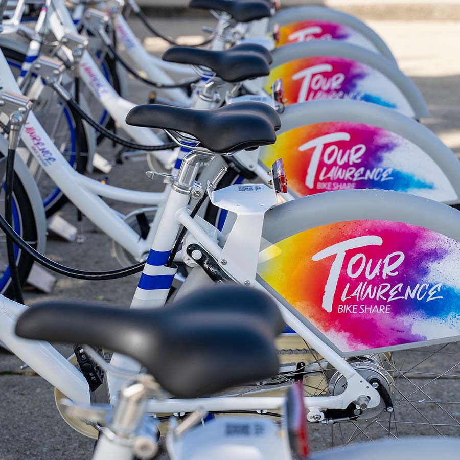 Tour Lawrence Bike Share